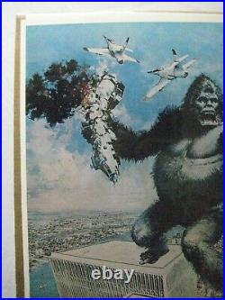King Kong Movie Character Vintage Poster Garage 1976 Cng1058