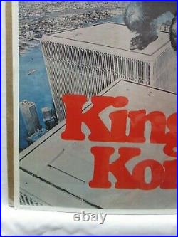 King Kong Movie Character Vintage Poster Garage 1976 Cng644