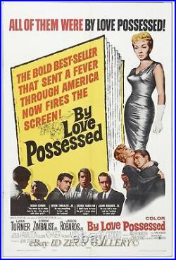 LANA TURNER 50's Bomb Shell By Love Possessed Authentic Vintage Movie Poster