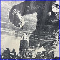 LARGE King Kong Vtg Movie Poster 1967 Famous Faces 29x41 Original FULL SIZE