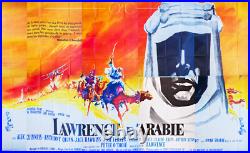 LAWRENCE OF ARABIA French 10 Sheet Vintage Movie Poster Original 1962