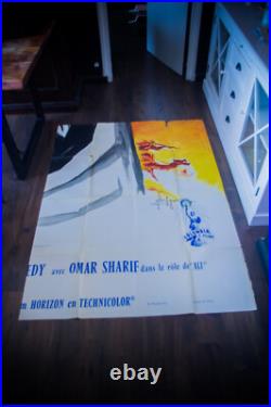 LAWRENCE OF ARABIA French 10 Sheet Vintage Movie Poster Original 1962