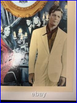 LA DOLCE VITA Fellini Italian Locandina Vintage Movie Poster Original 1960 Linen