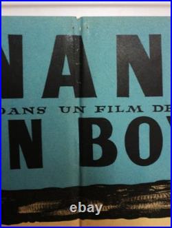 LE CHÔMEUR DE CLOCHEMERLE 1957 Vintage French Original Movie Poster 115x156cm