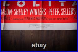 LOLITA? Stanley Kubrick Large French Vintage Movie Poster Original R1985