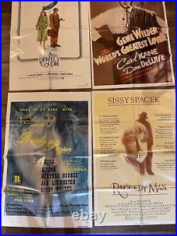 LOt QTy 18 vintage 27x41 movie poster Original One sheet 1970-80's