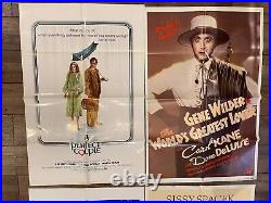 LOt QTy 18 vintage 27x41 movie poster Original One sheet 1970-80's