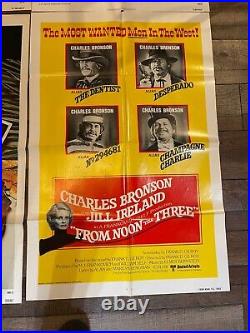 LOt QTy 18 vintage 27x41 movie poster Original One sheet 1970-80's