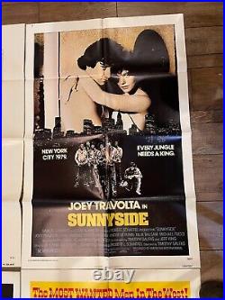 LOt QTy 18 vintage 27x41 movie poster Original One sheet 1970-80's