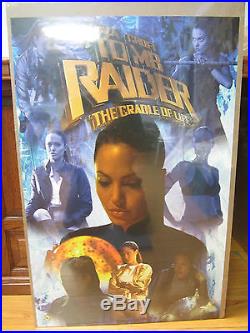 Lara Croft Tomb Raider Angelina Jolie movie poster Original 2003 205