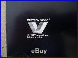 Last House on the Left vintage original Vestron Video Promo Poster 1985