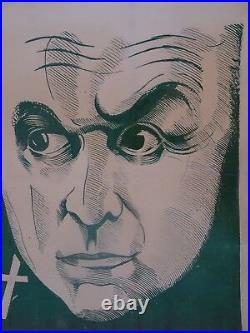 Le Testament du Dr. Mabuse Original Vintage Movie Poster (1933)