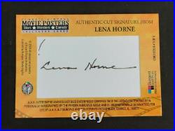 Lena Horne autograph Classic Vintage Movie Posters Collector Cards 2009 RARE