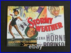 Lena Horne autograph Classic Vintage Movie Posters Collector Cards 2009 RARE