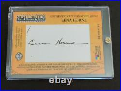 Lena Horne autograph Classic Vintage Movie Posters Collector Cards 2009 RARE
