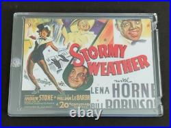 Lena Horne autograph Classic Vintage Movie Posters Collector Cards 2009 RARE