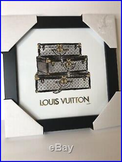 Limited Framed Art Print Picture Louis Vuitton Vintage by Fairchild Paris 12x12