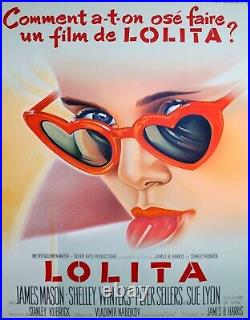 Lolita Movie Poster French Version by Roger Soubie 1962