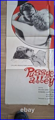 London, Pussycat Alley Vintage Movie Poster SEXPLOITATION