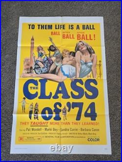 Lot (16) Original Movie Posters Vintage Cult Classics Horror Exploitation Disney