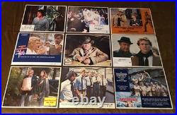 Lot Of 19 Original 1 Sheet Folded Vintage Movie Posters Mixed Sizes Lot WOW