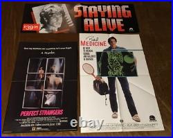 Lot Of 19 Original 1 Sheet Folded Vintage Movie Posters Mixed Sizes Lot WOW