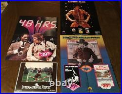 Lot Of 19 Original 1 Sheet Folded Vintage Movie Posters Mixed Sizes Lot WOW