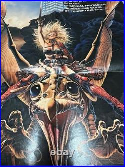 Lot Of 2 Original 1981 Vintage HEAVY METAL Movie Posters 18x25