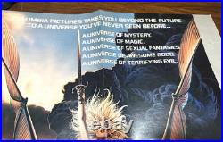 Lot Of 2 Original 1981 Vintage HEAVY METAL Movie Posters 18x25