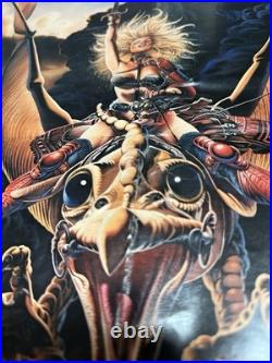 Lot Of 2 Original 1981 Vintage HEAVY METAL Movie Posters 18x25