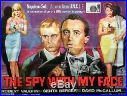 MAN FROM UNCLE U. K. Quad cinema vintage Film poster 1965 James Bond 007