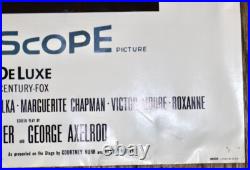 MARILYN MONROE vintage 1986 SEVEN YEAR ITCH movie poster