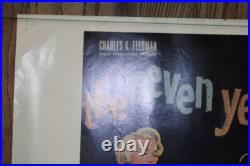 MARILYN MONROE vintage 1986 SEVEN YEAR ITCH movie poster