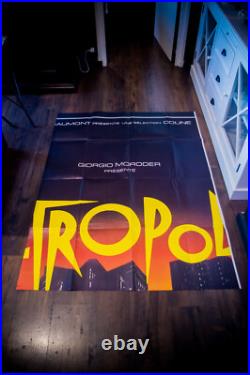 METROPOLIS Fritz Lang French 8 Sheet Vintage Movie Poster Original R1984