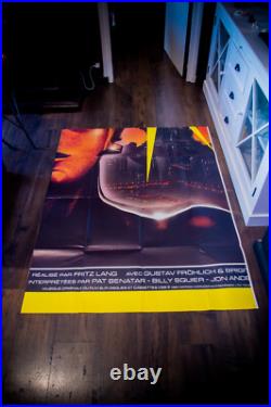 METROPOLIS Fritz Lang French 8 Sheet Vintage Movie Poster Original R1984