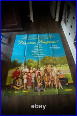 MOONRISE KINGDOM Large French Grande Vintage Movie Poster Original 2012