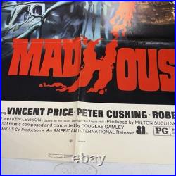 Madhouse Original 1974 Movie Poster 27x41 Vintage Horror 1 Sheet Vincent Price
