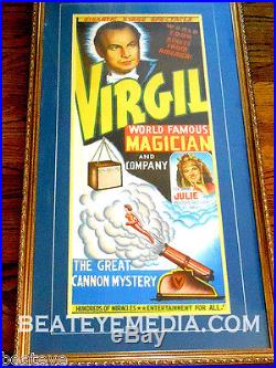 Magic Show Poster Vintage-houdini, Movie Posters, Circus, Illusion, Side Show, Freak