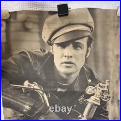 Marlon Brando Vintage 1953 Poster The Wild One 39 X 26 Original Movie Promo