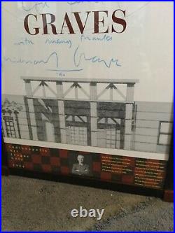 Michael Graves (Disney Architect) Signed Picture Vintage 1994 Indy Museum Of Art