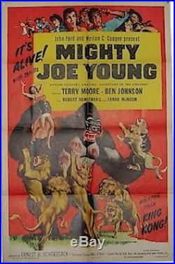 Mighty Joe Young, 1949 Original Vintage One Sheet