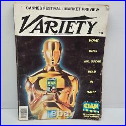 Movie Posters VARIETY Magazine Cannes Festival / Market Preview VTG 1990