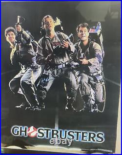 NEW VINTAGE Original 1980s Ghostbusters The Movie Poster Columbia Murray Aykroyd