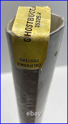 NEW VINTAGE Original 1980s Ghostbusters The Movie Poster Columbia Murray Aykroyd