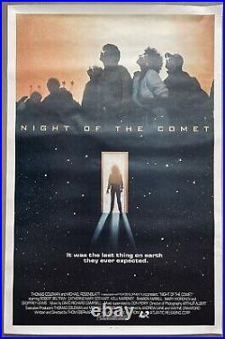 NIGHT OF THE COMET Movie Poster Original Vintage 1984 40 x 27