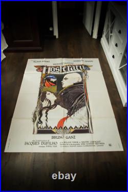 NOSFERATU GHOST OF THE NIGHT Large French Vintage Movie Poster Original 1979