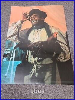 NOS Vintage Original Poster 1978 ROOTS MOVIE SLAVERY KUNTA KINTE CHICKEN GEORGE