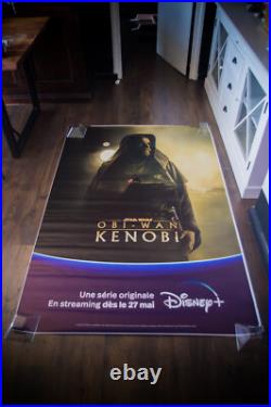 OBIWAN KENOBI French Shelter Rolled D/S Vintage Movie Poster Original 2022