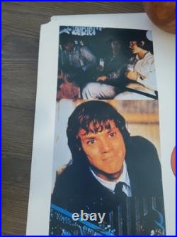 ORIGINAL 1970's Vintage CLOCKWORK ORANGE Stanley Kubrick CLASSIC Movie Poster