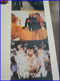 ORIGINAL 1970's Vintage CLOCKWORK ORANGE Stanley Kubrick CLASSIC Movie Poster